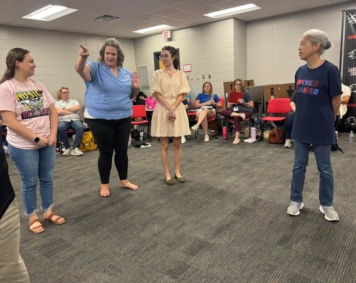 Amazing 2 days of music PD!! Thanks to all the presenters and our department for providing this great time with my people!! Elementary music rocks! <a href="/CFISD_FineArts/">CFISD Fine Arts</a>
