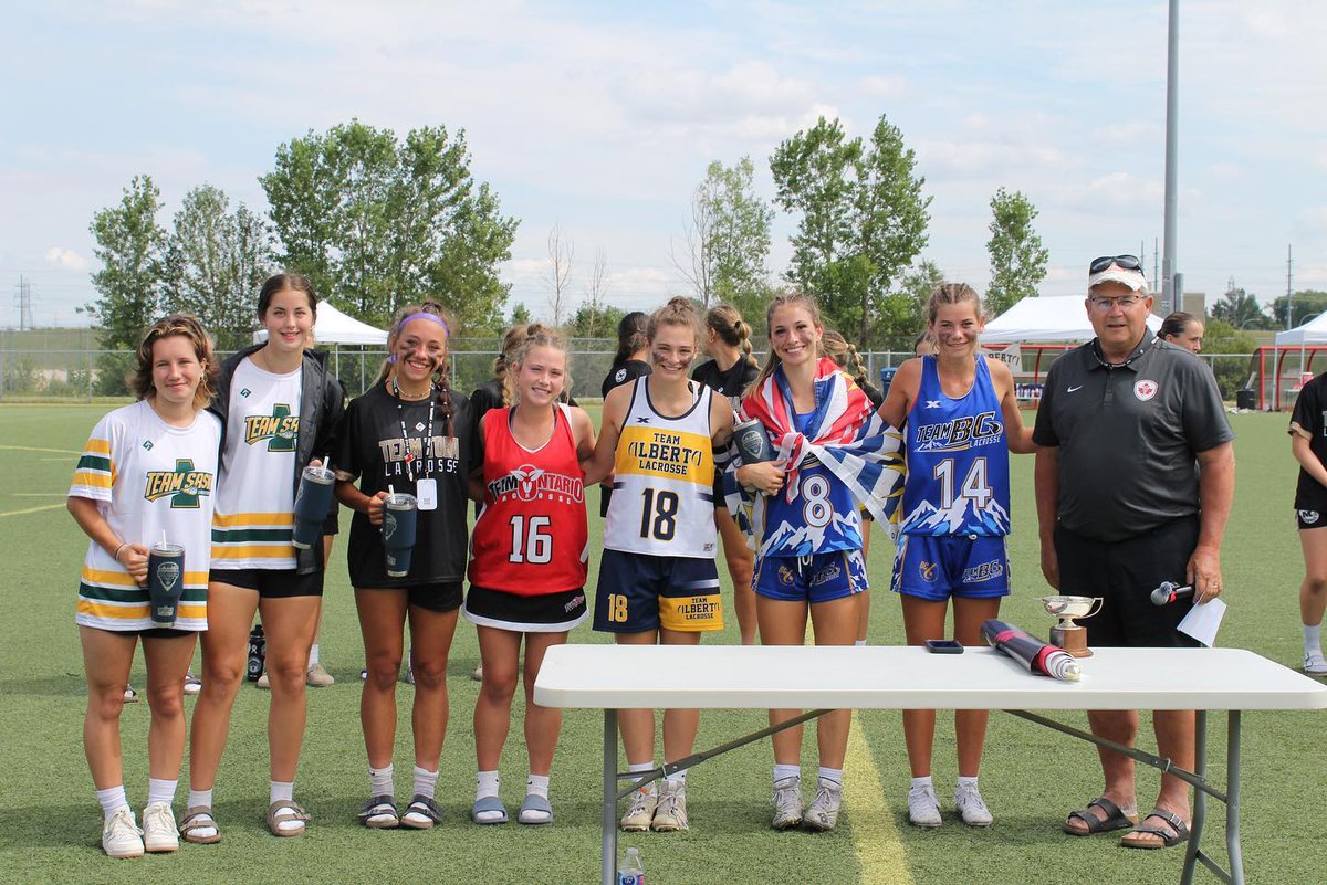 All-🌟!!

Congrats to Hannah Rudge on being named an All-Star at last weekend's Jenny Kyle Cup U19 Women’s Field National Championships! Congrats Hannah!

#ontariolacrosse #lacrosse