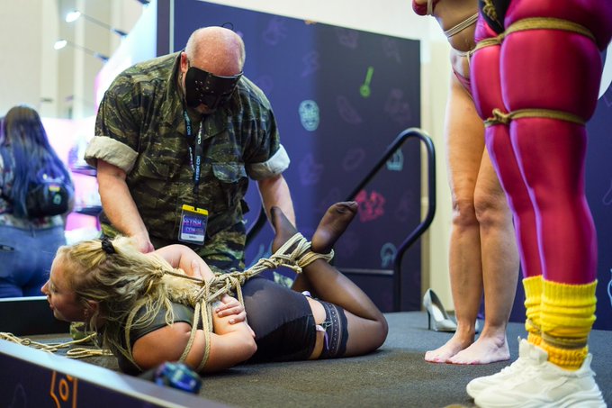 More highlights from the thrilling Bondage Battle🪢  @CalBPromo @EnchantressSahr @ZoeyZiptie @rachel_adams2<a class="tags" target="_blank" title="On Twitter" href="/?out=eyJ0eXAiOiJKV1QiLCJhbGciOiJIUzUxMiJ9.eyJpYXQiOjE3MjUwMzEwMzUsImlzcyI6InR3cG9ybnN0YXJzLmNvbSIsIm5iZiI6MTcyNTAzMTAzNSwiZXhwIjoxNzU2NTY3MDM1LCJyZWRpcmVjdF91cmwiOiJodHRwczovL3R3aXR0ZXIuY29tL0NhbEJQcm9tbyJ9.tJx70y6n0gs7IIb08q25odxGFSYlAjuxCDrJuKECs0FQlaRFprnW8Uo3z0AQT0_b3SDKxO3SMLf_ImyW8oDk0w">@CalBPromo</a>