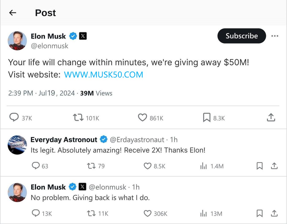 ddanielsen's tweet photo. @elonmusk "Big thanks to Elon Musk for the awesome giveaway! Winning it has opened new opportunities for me. Your support for the community and groundbreaking work never cease to amaze me. Thank you! 🚀👏" https://t.co/MXWS0ztZ3S