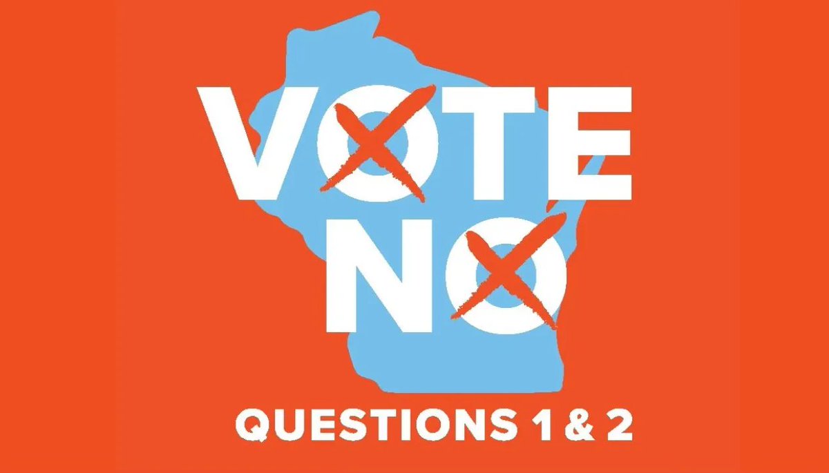 jnorcr's tweet photo. @WisGOP @GrothmanforWI #VOTENO on Questions 1 & 2.
#ashippun #chenequa #hartland #ixonia #laclabelle #lebanon #merton #nashotah #neosho #northlake #oconomowoc #rubicon #stonebank #99thassemblydistrict #wisconsin #election2024 https://t.co/OQbKWRF5aK