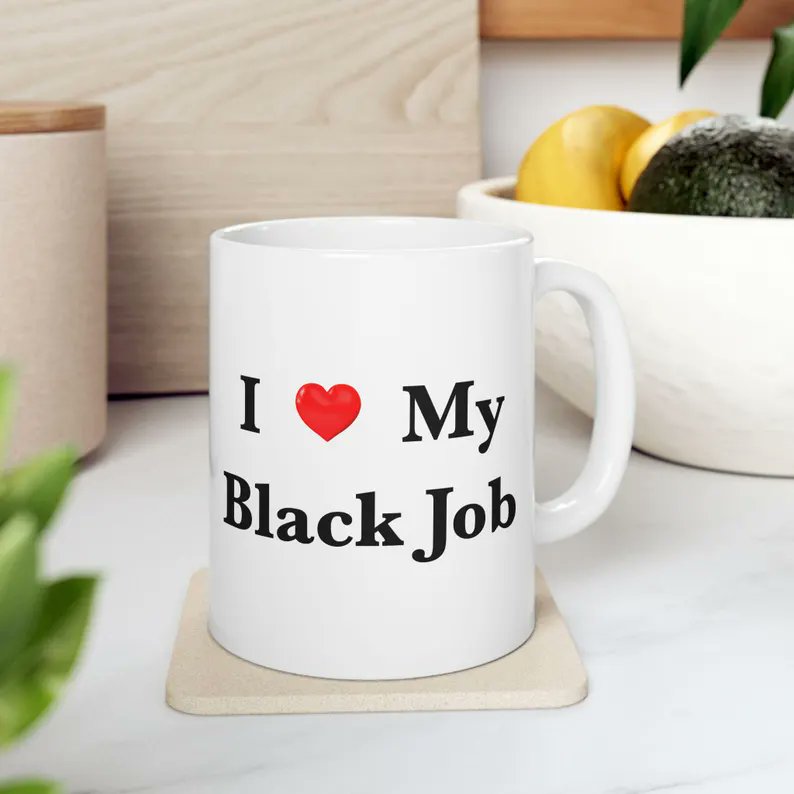 spatulacityshrt's tweet photo. If you love your Black job like Simone Biles, this is the mug for you! New in my #etsy.
#blackjob #simonebiles #harriswalz2024 #politicalhumor #jdvanceisweird #blackjobs #coffeemug https://t.co/jFyIuApude