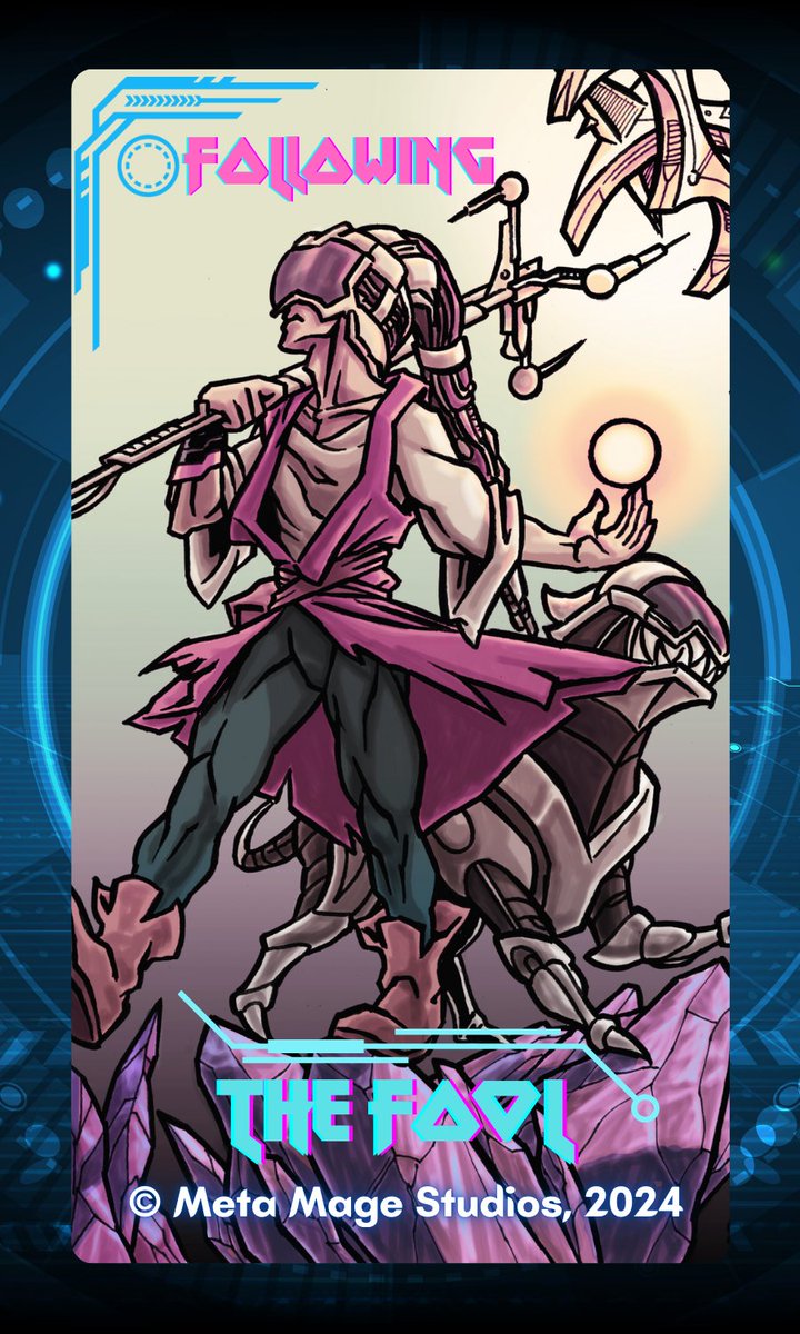 EPIC PLAYLIST CONTEST!!!
Join our discord and create an epic playlist on spotify for your chance to win a free, signed, holographic foil tarot rpg card by Meta Mage Studios.

discord.com/invite/eHQ9wcc…

Must be 18+ to enter, DM for more details.