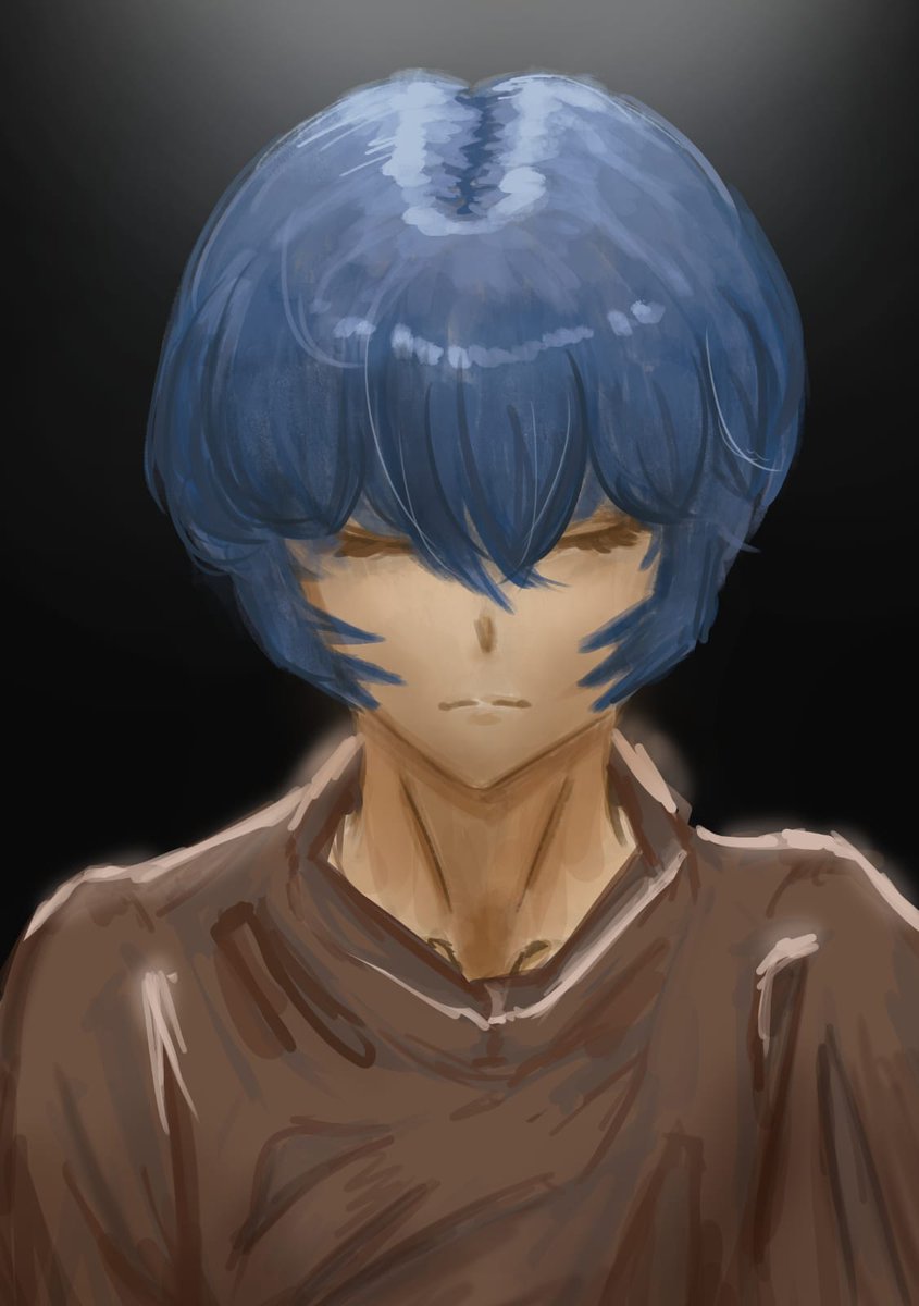 trying lot of stuff

#reiayanami #illustration #fanart #digitalillustration #EVANGELION #animedrawing