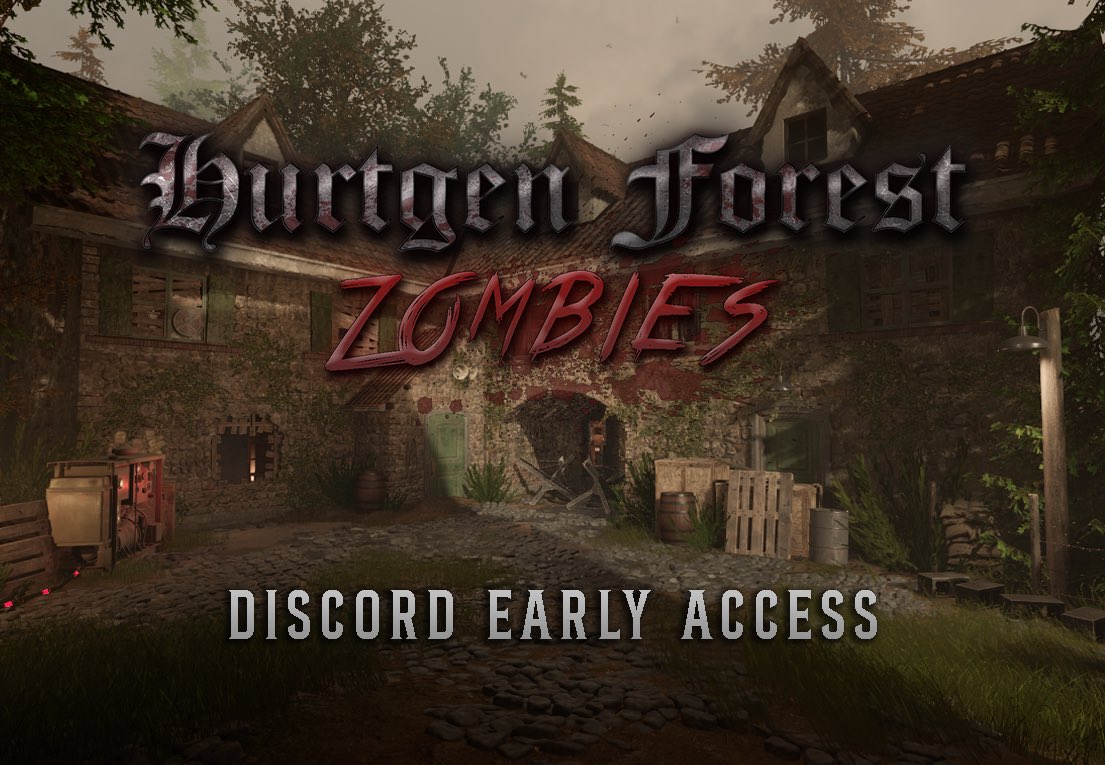 Hürtgen Forest: Zombies 🧟 

A brand new Era of #FortniteZombies Begins this weekend..

Early Access begins TOMORROW for all discord members❗️

Join Here: discord.gg/aMzKjGTura

#Fortnite #UEFN #FortniteCreative