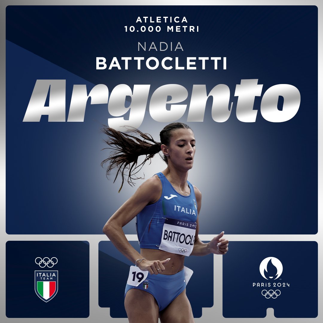 ORA È TUTTO VEROOOOOOOOO 🥈

#ItaliaTeam <a href="/atleticaitalia/">Atletica Italiana</a> #Paris2024