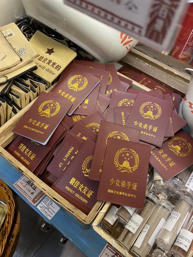 look what i found in a chinese souvenir shop 🤯