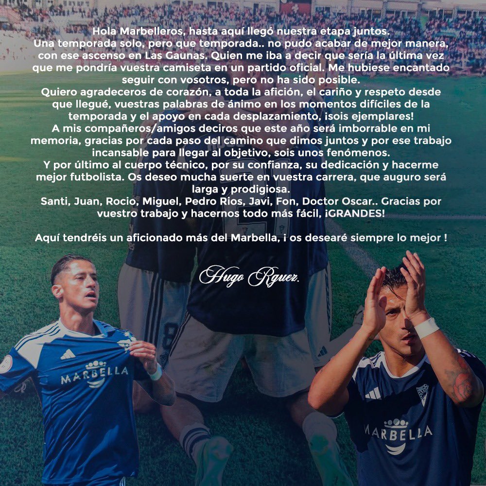 ¡ Hasta siempre <a href="/marbella_fc/">Marbella FC</a> 📝⚽️ !