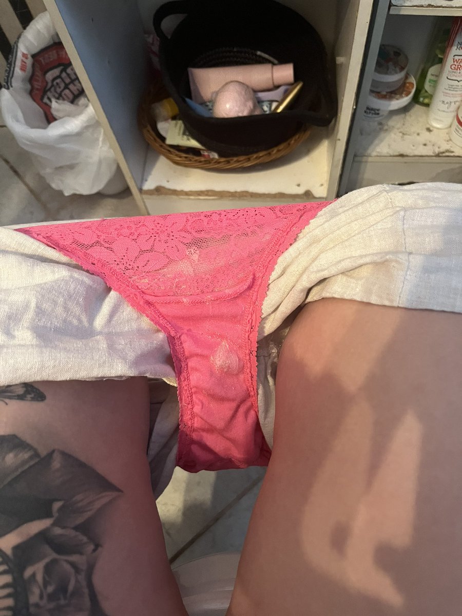 QueenGoddess00's tweet photo. Oops got a little cream on my panties after fucking who’s gonna be a good boy and lick it off! #used #panties #usedpanties #pantiesforsell #buypanties #CreamerNation #usedshoe #allthingsworn #wornpanties #worn #sniff #sniffmysocks #sniffmypanties #pantyandstocking #panty https://t.co/RVGLrve3lZ
