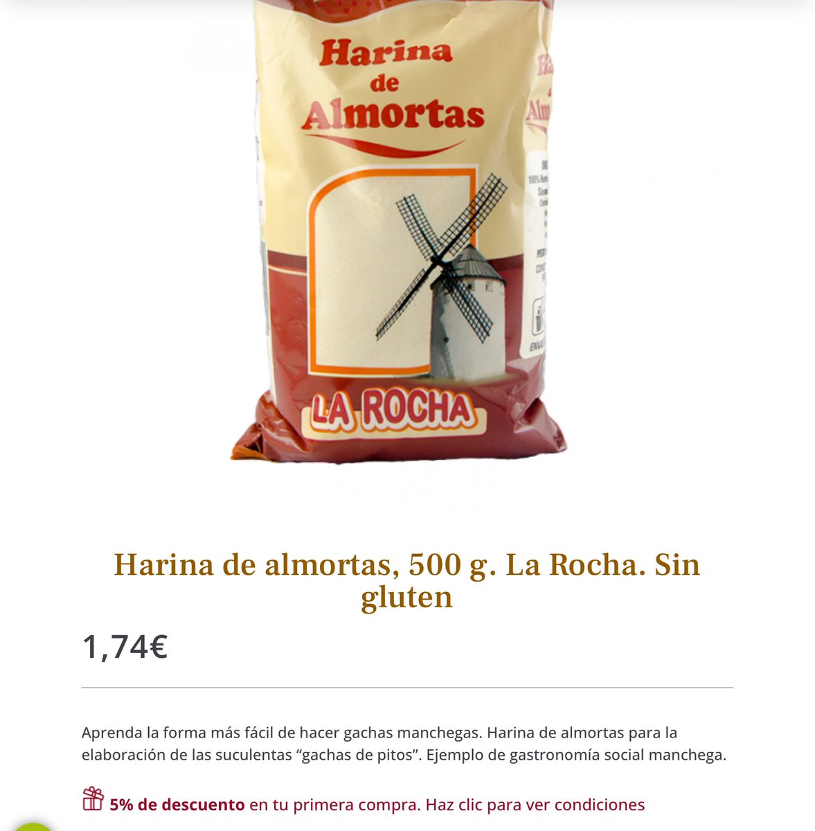 ¡La harina de Gachas es además apta para celíacos! 🙌❤️