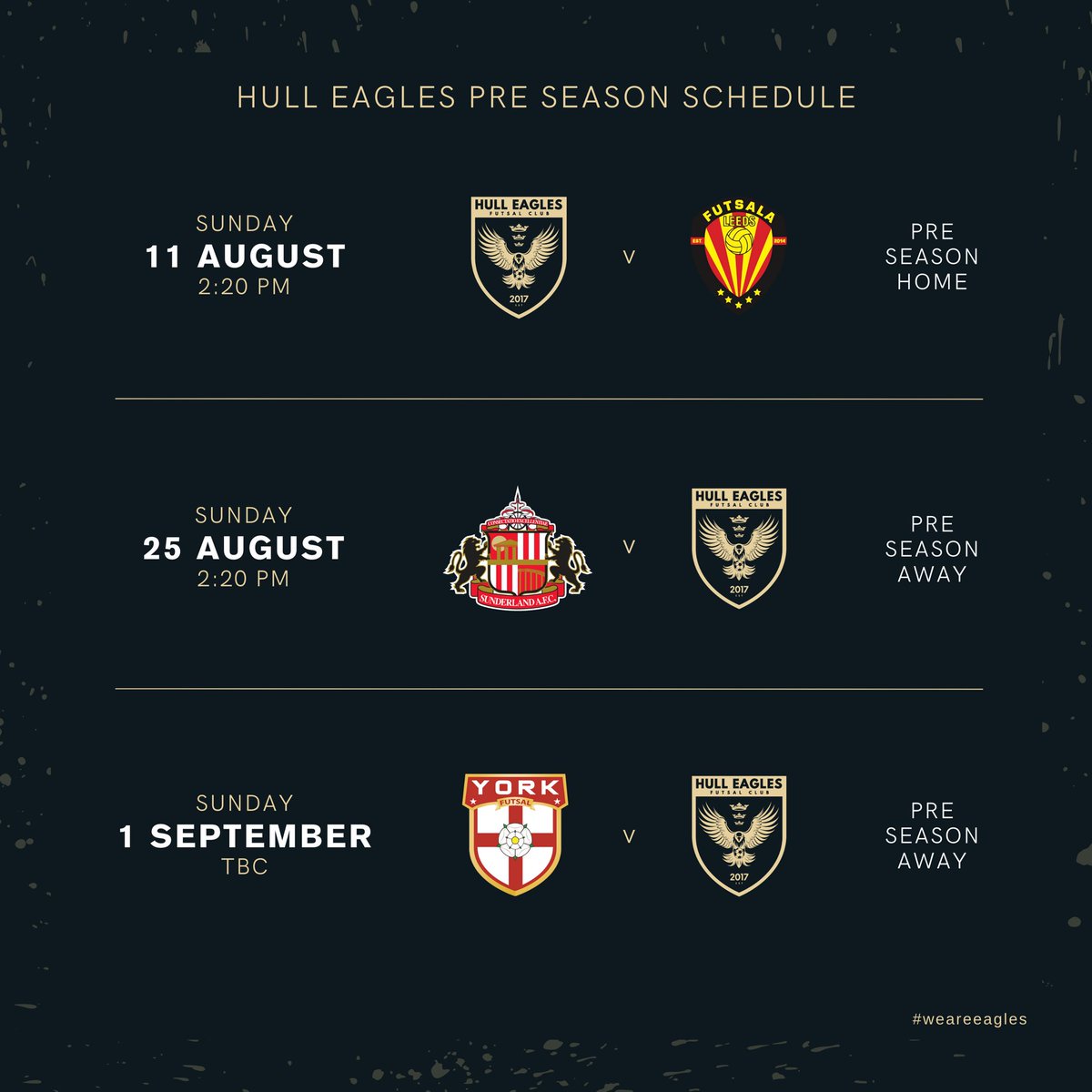 hull_eagles's tweet photo. Hull Eagles is back in action! 🦅🔥 We’re thrilled to announce our preseason schedule, kicking off this Sunday! 

#WeAreEagles #oneteamonefamily https://t.co/Vqtl3uGJBR