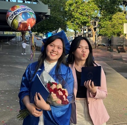 NorthSeaCollege's tweet image. NSC is proud to feature Nguyen Tran as a 2024 graduate profile. Nguyen graduated with her Associate of Arts DTA degree &amp;amp; will pursue a Bachelor of Health Information Management degree at UW. Congratulations Nguyen! Full story: bit.ly/nsc-nguyen-tran. #FeatureFriday #2024Graduate