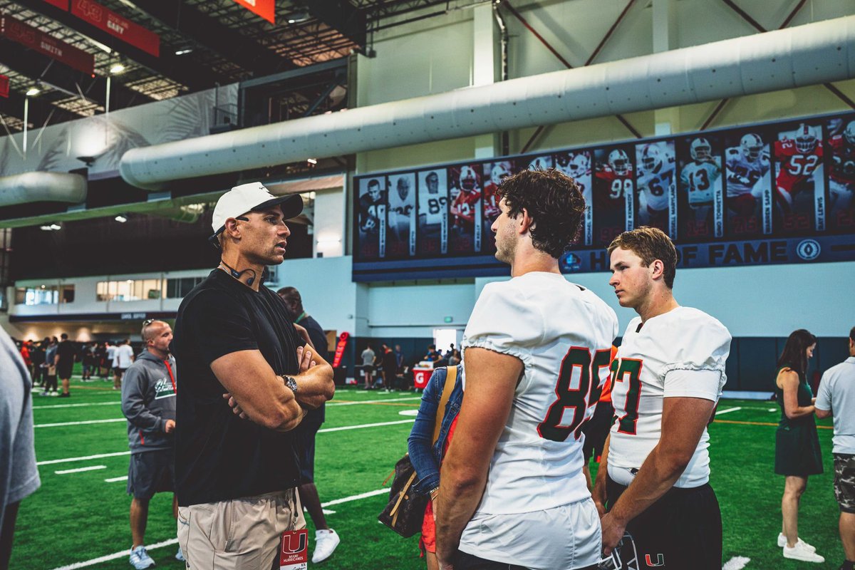 The future <a href="/MiamiHurricanes/">Miami Hurricanes</a> 🙌🏽🫡