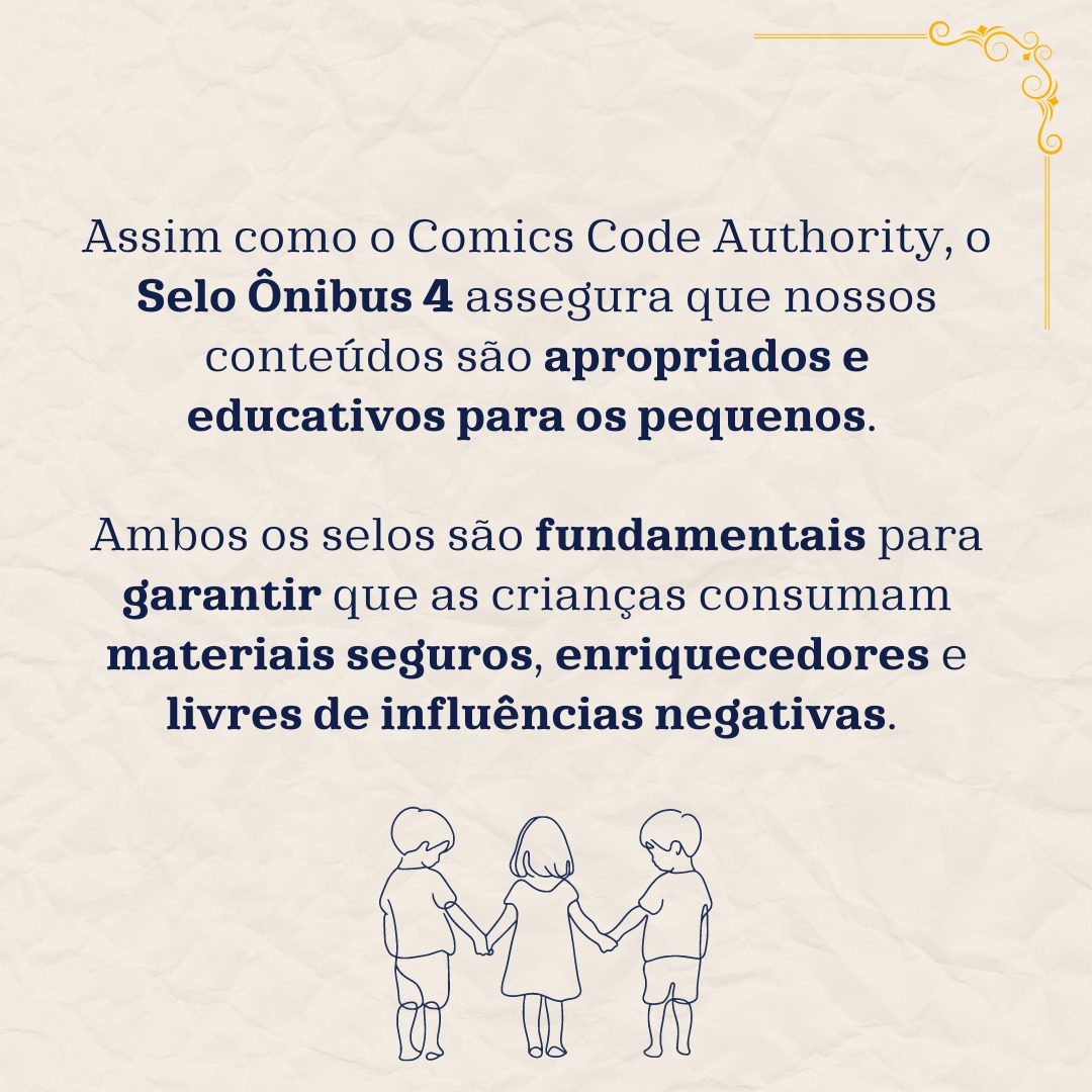 Onibus04's tweet image. A segurança no conteúdo é essencial para o desenvolvimento saudável das crianças. Vamos juntos promover um ambiente de aprendizado e diversão segura! 📚✨

#ConteúdoSeguro #EducaçãoInfantil #ComicsCodeAuthority #SeloÔnibus4 #InfânciaFeliz