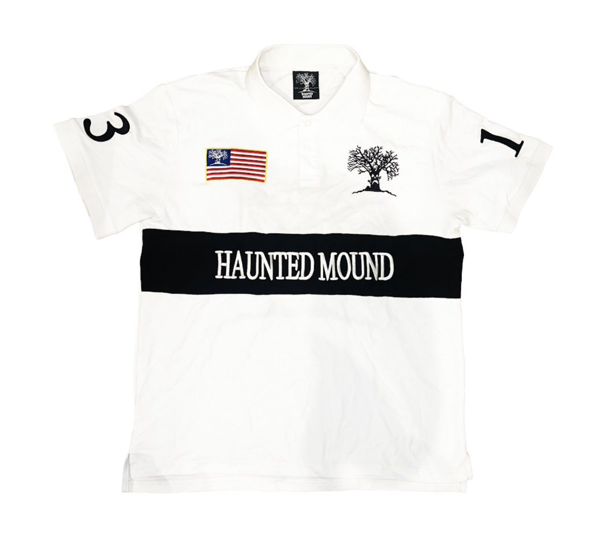 Haunted polo sematary mound サイズs ポロシャツ