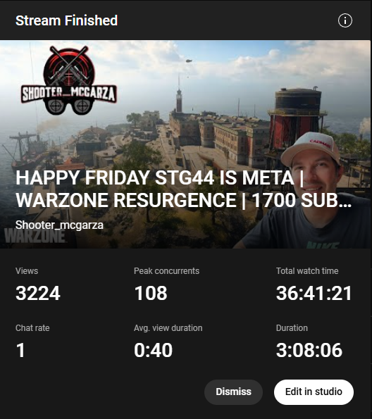 shooter_mcgarza's tweet photo. YouTube is a Huge W!!! Almost to Partner!! @YouTube @YouTubeGaming @YouTubeCreators https://t.co/gB6ybuvJ8k
