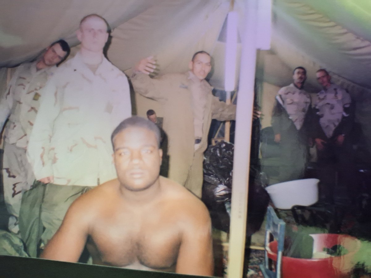 Just the boys in Kuwait in 98.  I didn't realize it back then but it seems we were ready to drop a sick album.