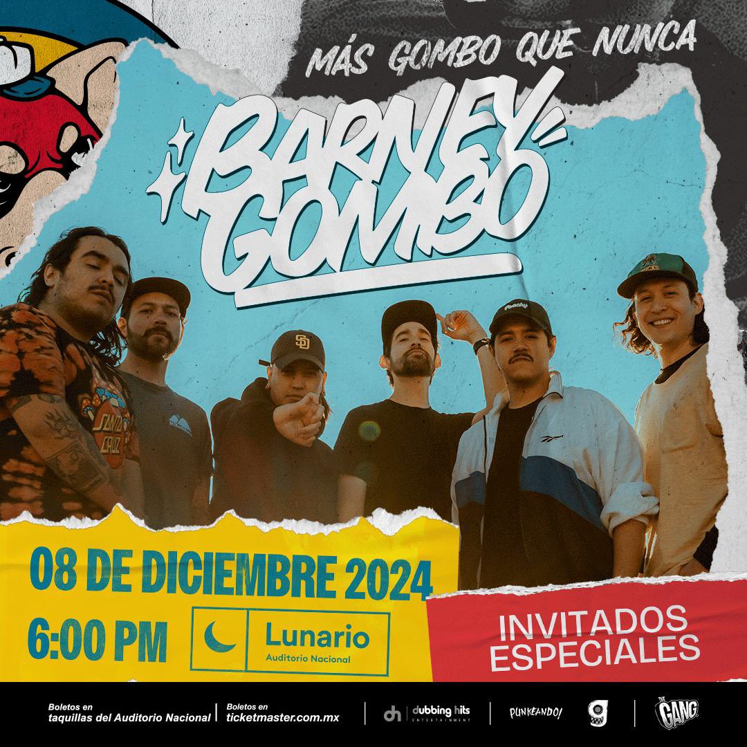 EL VDD GPI 

8 de Diciembre
Lunario del Auditorio Nacional
Boletos aquí: ticketmaster.com.mx/barney-gombo-c…