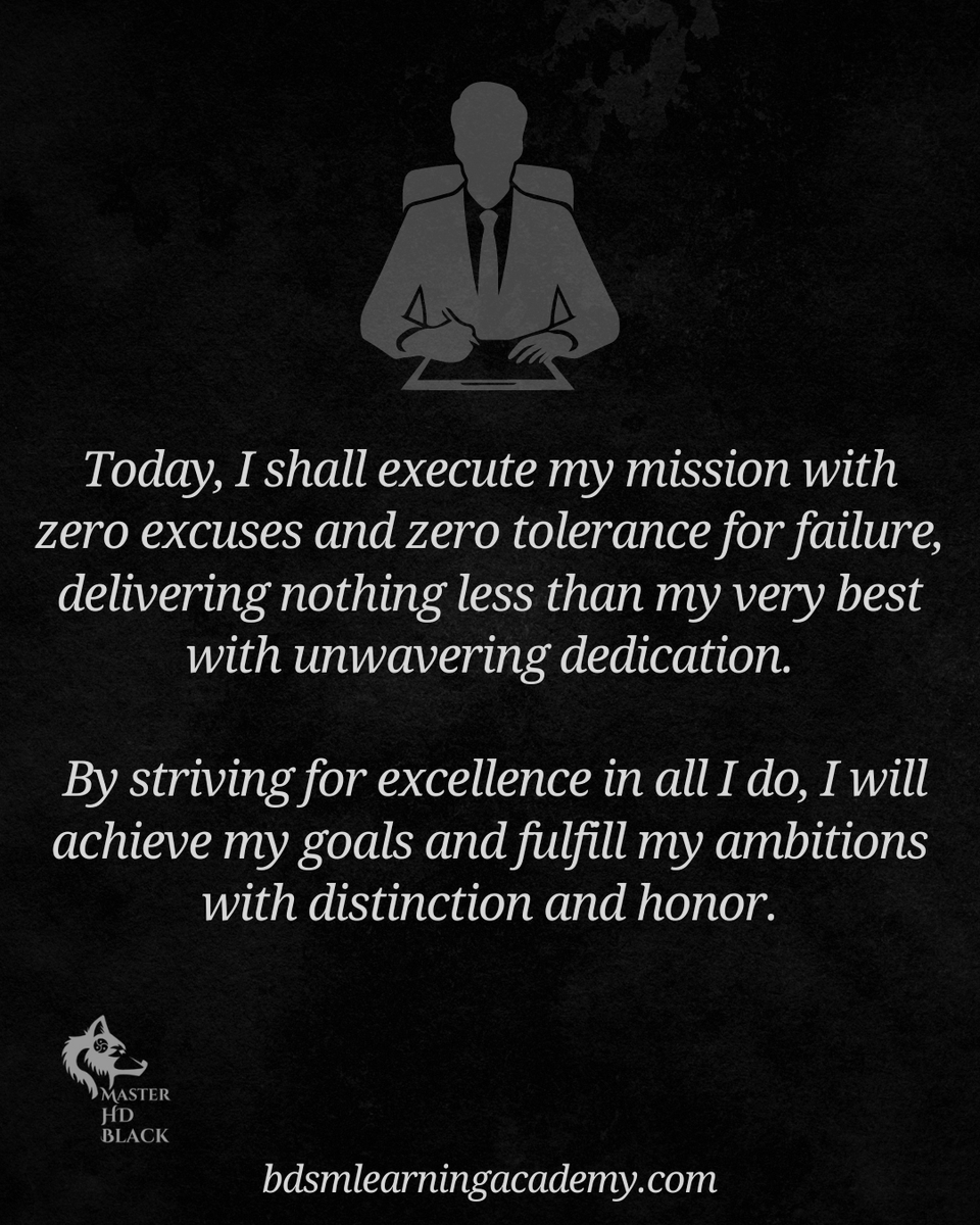 master_HD_Black's tweet photo. ...👇🏽 

10 COMMANDMENTS OF A MASCULINE GENTLEMAN DOMINANT

Embracing uncompromising excellence: zero excuses, zero tolerance for failure. 🎯💪 https://t.co/RZSOE4FIFJ