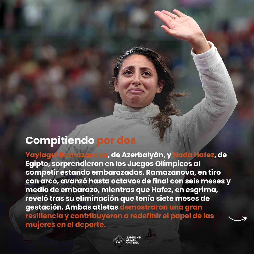 LWFplatform's tweet image. Maternidad en París 2024

París 2024 está haciendo historia al empoderar a las madres atletas como nunca antes. 🏅🤱

Estas Olimpiadas demuestran que ser madre y triunfar en el deporte es posible.
