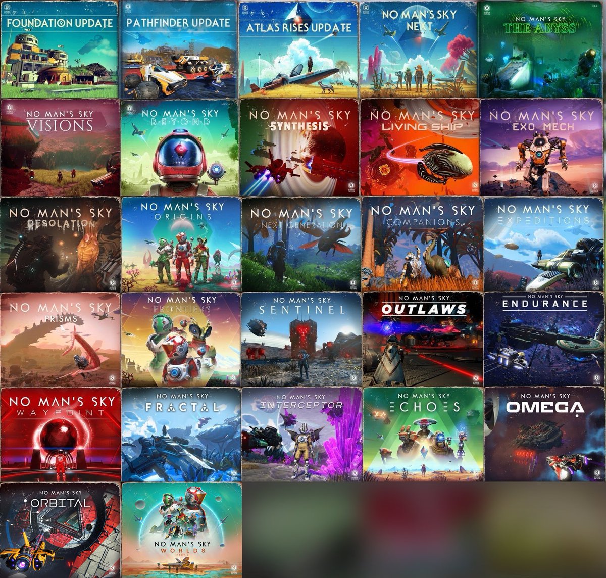 Eight years ago today No Man’s Sky launched and we welcomed the first folks into our universe 🤯

I feel so lucky to be on this journey with the community and this amazing team 🙏

What a journey you guys ❤️