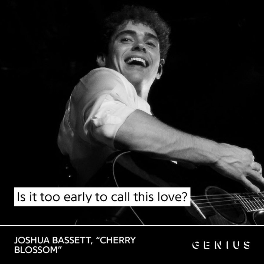 joshua bassett lyric card (@joshlyriccard) on Twitter photo 