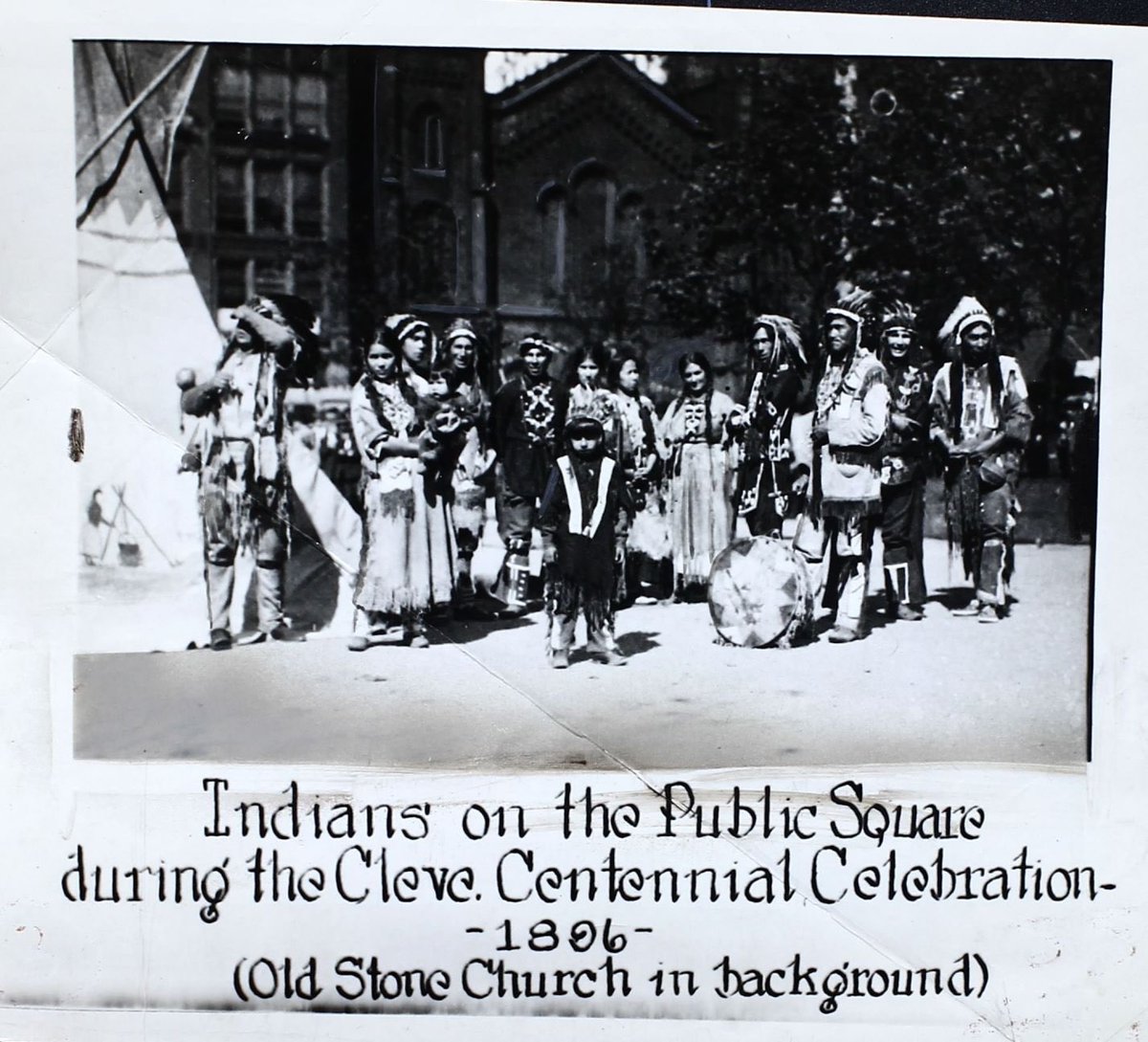 John Thorn (@thorn_john) on Twitter photo Possibly direct origin for the Cleveland Indians name, from 1896: Native Americans on the Public Square during the city's centennial celebration. I agree: forget Sockalexis as the inspiration. <a href="/pizzacutter4/">Russell A. Carleton</a> Possibly direct origin for the Cleveland Indians name, from 1896: Native Americans on the Public Square during the city's centennial celebration. I agree: forget Sockalexis as the inspiration. <a href="/pizzacutter4/">Russell A. Carleton</a>