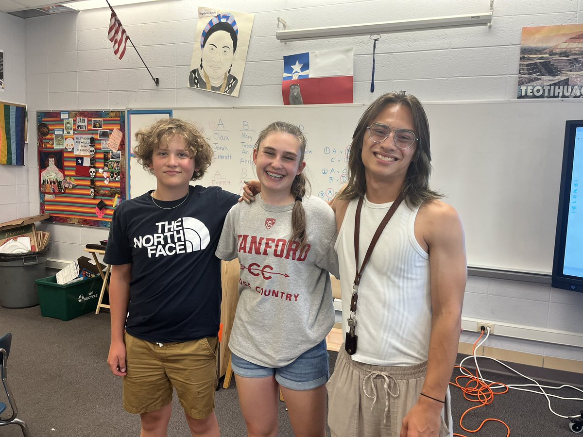 We had a great couple of days starting our 2024-25 season. Our captains did a great job organizing our Quiz Bowl camp. A special shoutout to Jonah Arzadon, graduated Adams QB player and captain, for coming to help read questions.