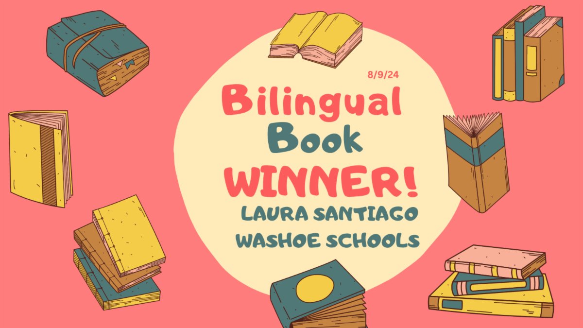 Lectura Books (@lecturabooks) on Twitter photo Congratulations to teacher Laura Santiago. You won a book for every student in your classroom! <a href="/WashoeSchools/">Washoe Schools</a> Congratulations to teacher Laura Santiago. You won a book for every student in your classroom! <a href="/WashoeSchools/">Washoe Schools</a>