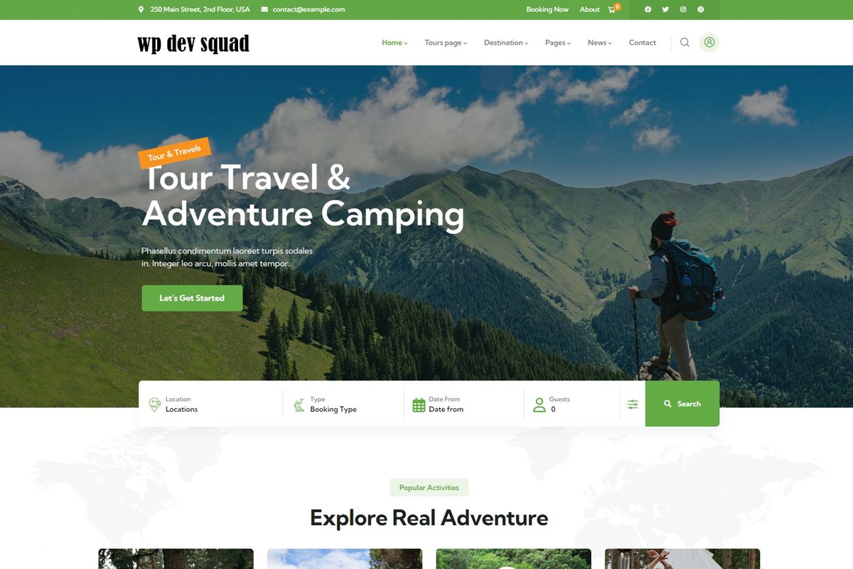devamir74's tweet image. Tour &amp;amp; Travel Website Banner Section Design
-
-
-
#devamir74 #devamir #wpdevsquad #wpdevsquad03
#wordpress #webdesign #webdevelopment #webdeveloper #woocommerce