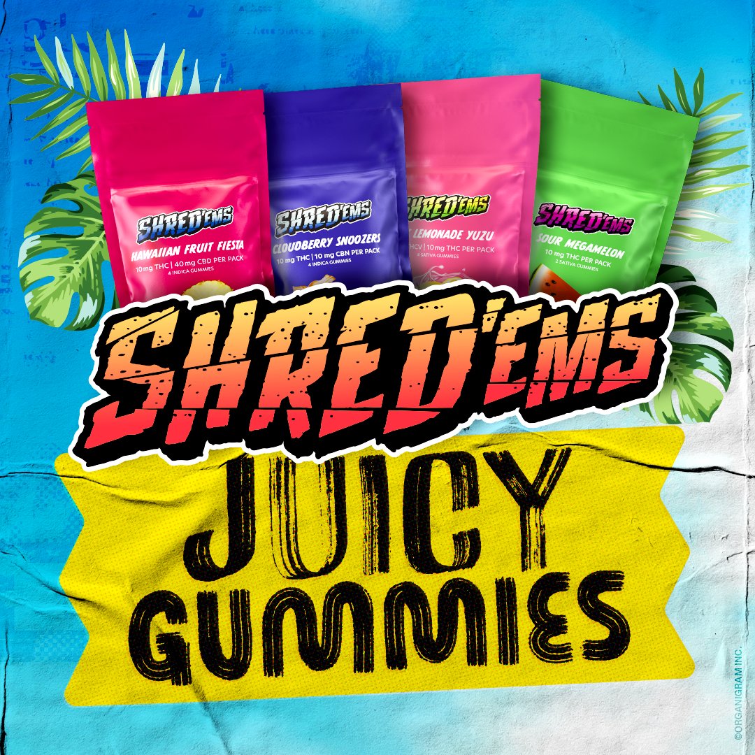 Let's keep these summer vibes going with our SHRED'ems gummies! What's your fave flav? ☀️☀️