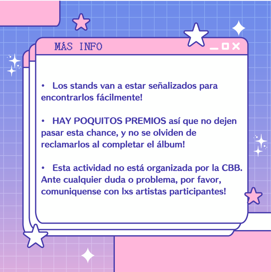 panic_hamster's tweet photo. Voy a estar participando en esta actividad junto a un grupo de ilustradores durante la CBB de este año!! ✨✨✨
Toda la info en este link: https://t.co/s85B4AtgEr https://t.co/s2pC88LOCZ