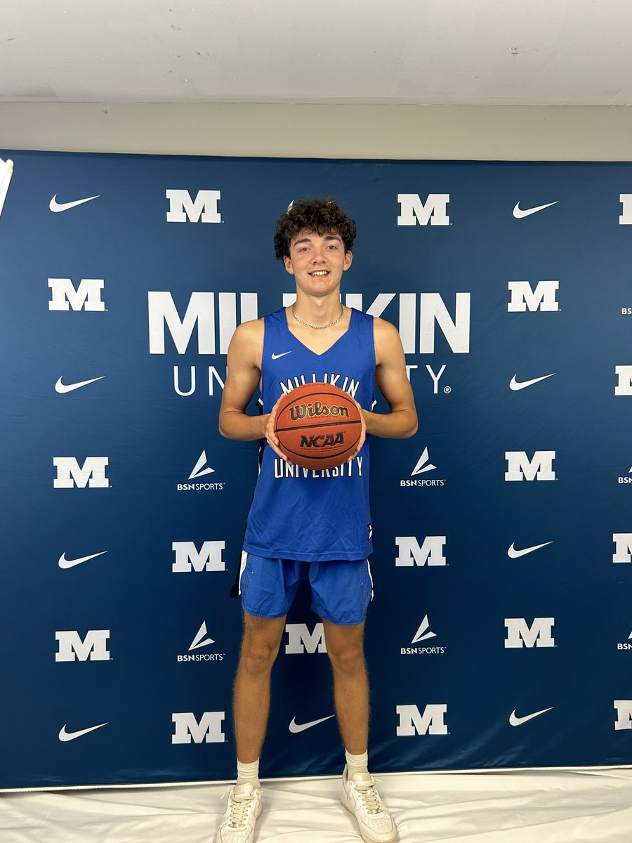 After an amazing visit and conversations with Coach Soderberg and Coach Mack, I am truly blessed to receive my first college offer from Millikin University!