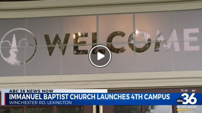 Immanuel Baptist Church @ibclex  has announced the launch of its fourth campus in Lexington, KY and makes local news. Less than 10% of multisite churches get to four locations! #multisitechurch  wtvq.com/immanuel-bapti…