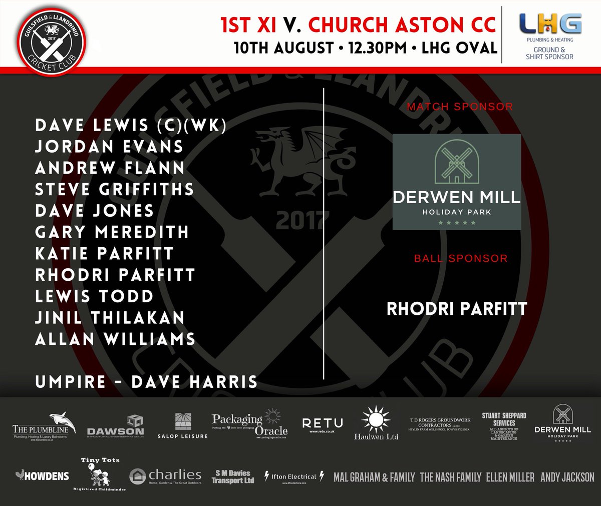 Guilsfield & Llandrinio Cricket Club tweet media