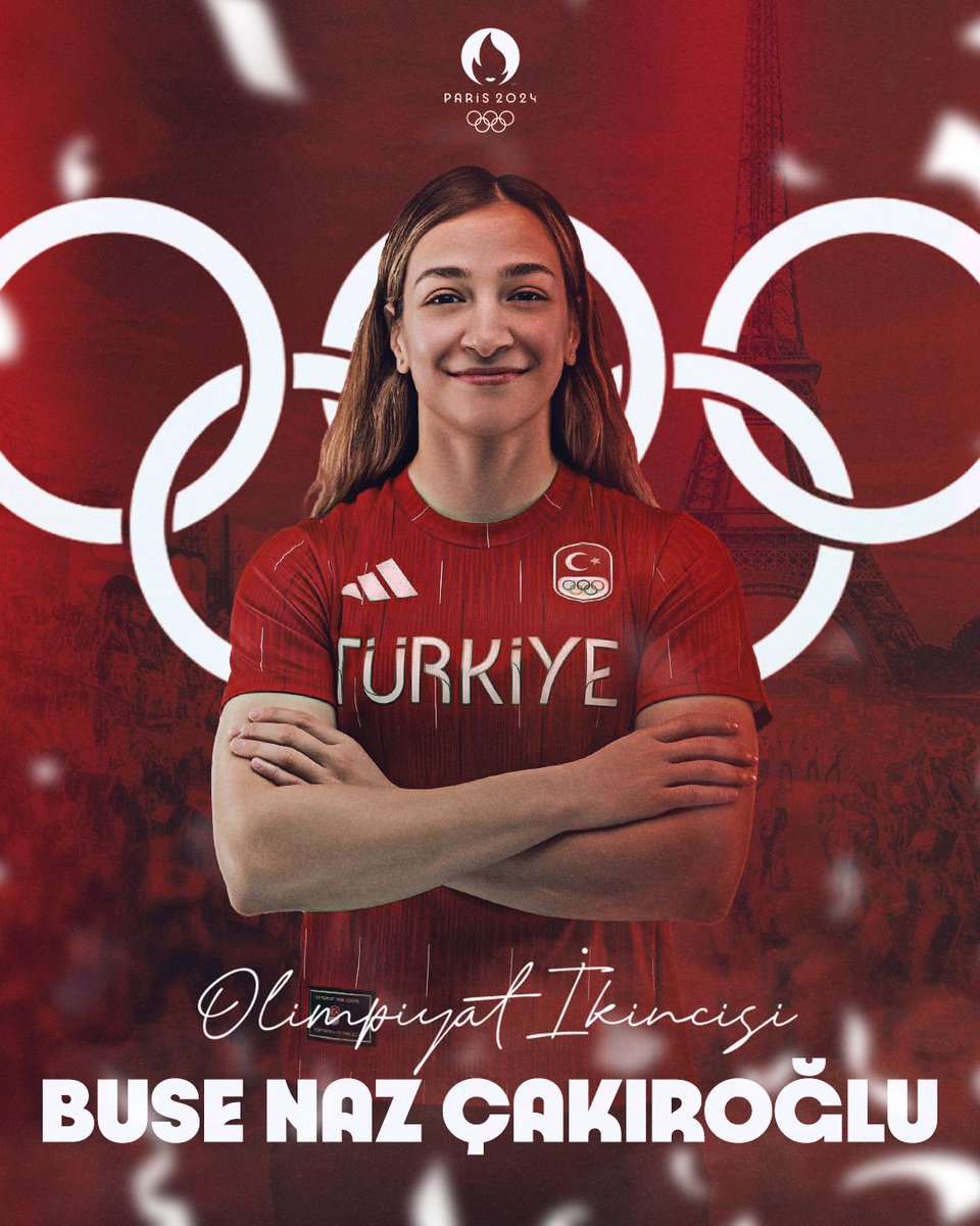 🇹🇷 BUSE NAZ ÇAKIROĞLU OLİMPİYAT İKİNCİSİ🥈

🥊 Milli Boksörümüz Buse Naz Çakıroğlu, Olimpiyat ikincisi olarak gümüş madalyanın sahibi oldu. 

Seninle gurur duyuyoruz Buse Naz!👏