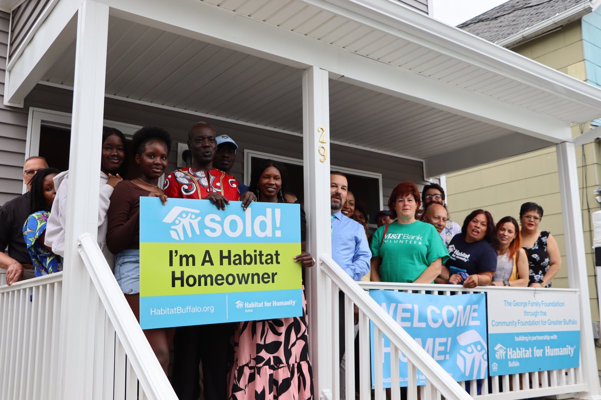 Habitat Buffalo (@habitatbuffalo) on Twitter photo 🎉 A huge milestone for <a href="/HabitatBuffalo/">Habitat Buffalo</a>! We dedicated THREE homes in one day at 29 Minton St., 95 & 83 Pinehurst Ave. 🏡 Congrats to our newest homeowners! Thanks to <a href="/MarranoHomes/">Marrano Homes</a> & all volunteers for their incredible support. ❤️ #BuildingHomes #DreamsComeTrue 🎉 A huge milestone for <a href="/HabitatBuffalo/">Habitat Buffalo</a>! We dedicated THREE homes in one day at 29 Minton St., 95 & 83 Pinehurst Ave. 🏡 Congrats to our newest homeowners! Thanks to <a href="/MarranoHomes/">Marrano Homes</a> & all volunteers for their incredible support. ❤️ #BuildingHomes #DreamsComeTrue