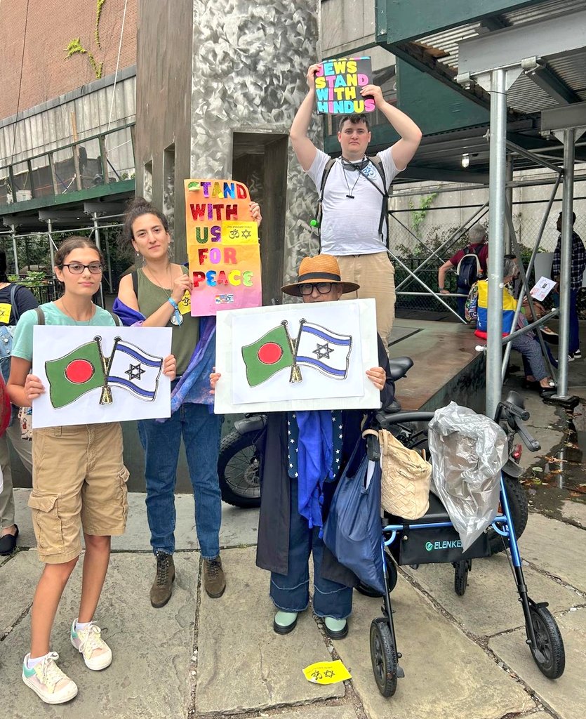 <a href="/jpsin1/">🇮🇳Jitendra pratap singh🇮🇳</a> <a href="/EllaTravelsLove/">Ella Kenan</a> New York's Jewish community stands with Hindu's against violence and ethnic cleansing. 

The persecution of Hindu's in Bangladesh must stop. 

#HindusUnderAttackInBangladesh 
#BangladeshiHindus 
#BangladeshCrisis