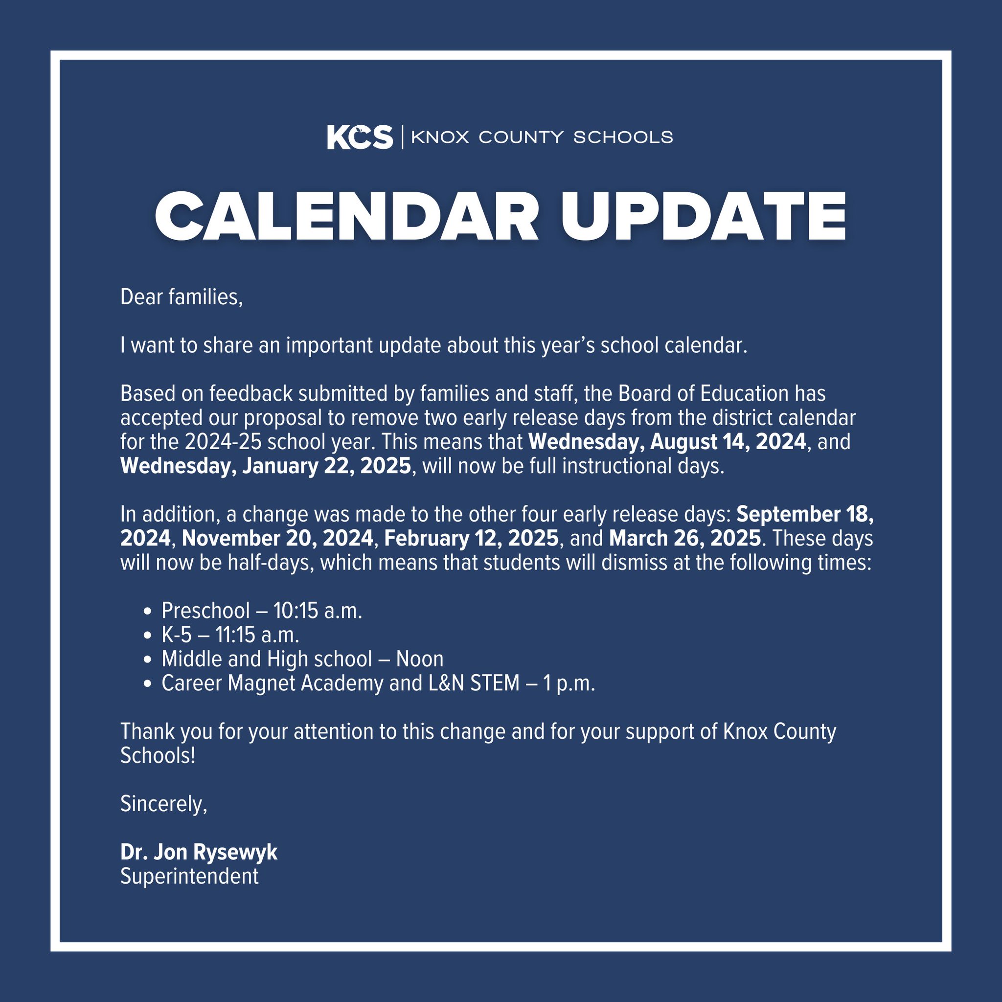 Knox County School Calendar 2025 Illa Ranice