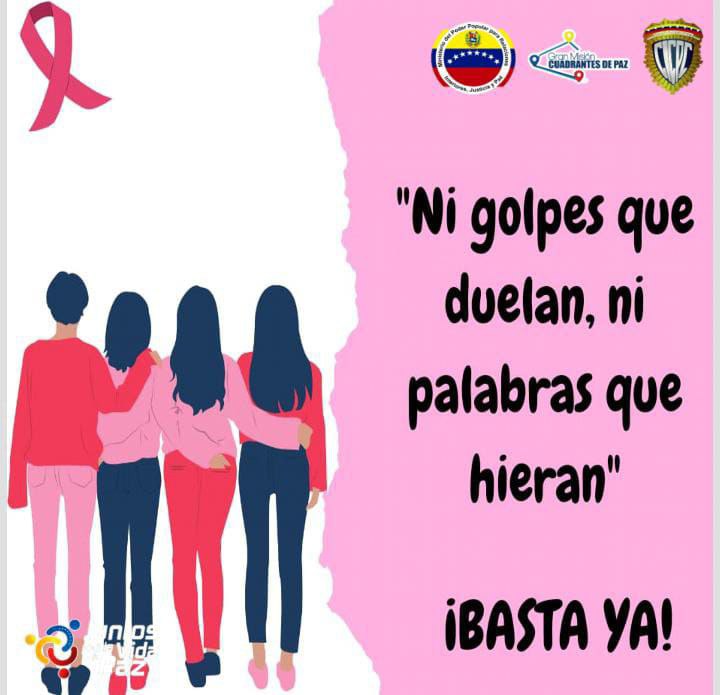 En el marco de la Gran Misión Cuadrante de Paz, la División de Criminalística Municipal El Tocuyo manifiesta que en medio de la adversidad existen estrategias que promueven la construcción de buenas relaciones en el núcleo familiar..
🤚No Más Violencias!
Somos CICPC