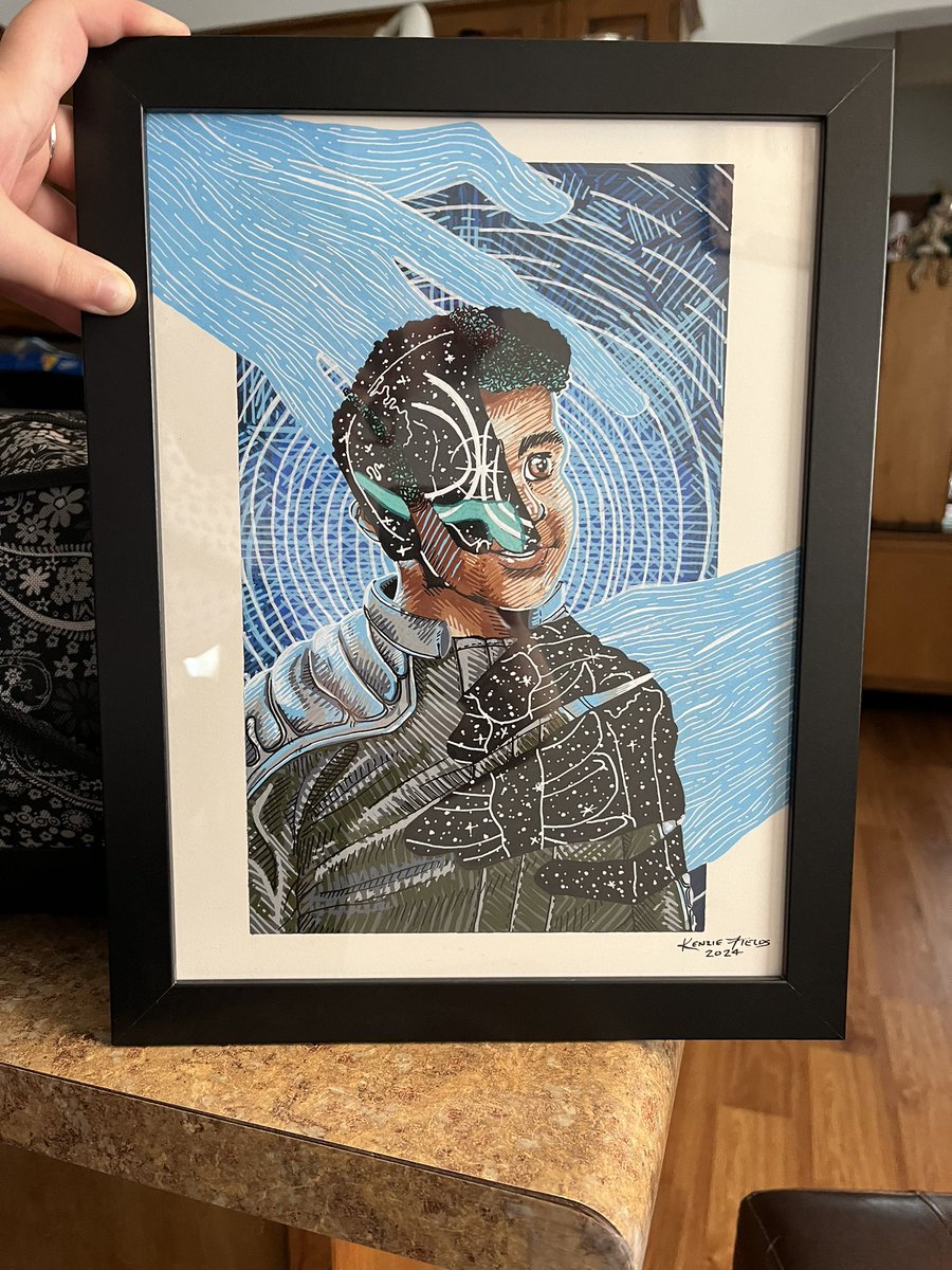 Kenzie Fields (@theghostlymuse) on Twitter photo Vaxis posca painting I finished in time to take on my flight to NY to see <a href="/Coheed/">Coheed and Cambria</a> !! Going to bring it to the concert with me, who knows! I might be able to give it to <a href="/claudioPsanchez/">Claudio Sanchez</a> ! Vaxis posca painting I finished in time to take on my flight to NY to see <a href="/Coheed/">Coheed and Cambria</a> !! Going to bring it to the concert with me, who knows! I might be able to give it to <a href="/claudioPsanchez/">Claudio Sanchez</a> !