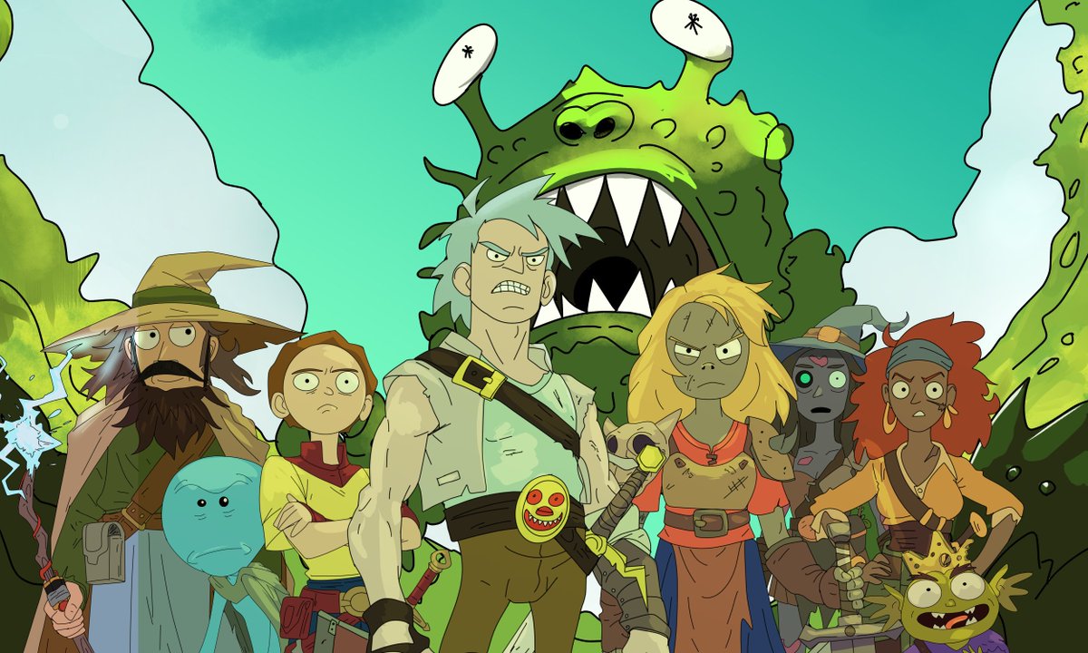 roll_for_chaos's tweet image. Rick andMorty inspired One-Shot at 5PST over on twitch, ya&apos;ll.  twitch tv /rfchaos with @Biggest_Beaz @RobBRolling @RedBlaqueGolden @TTV_AtomicZero and eldeviantdevil.