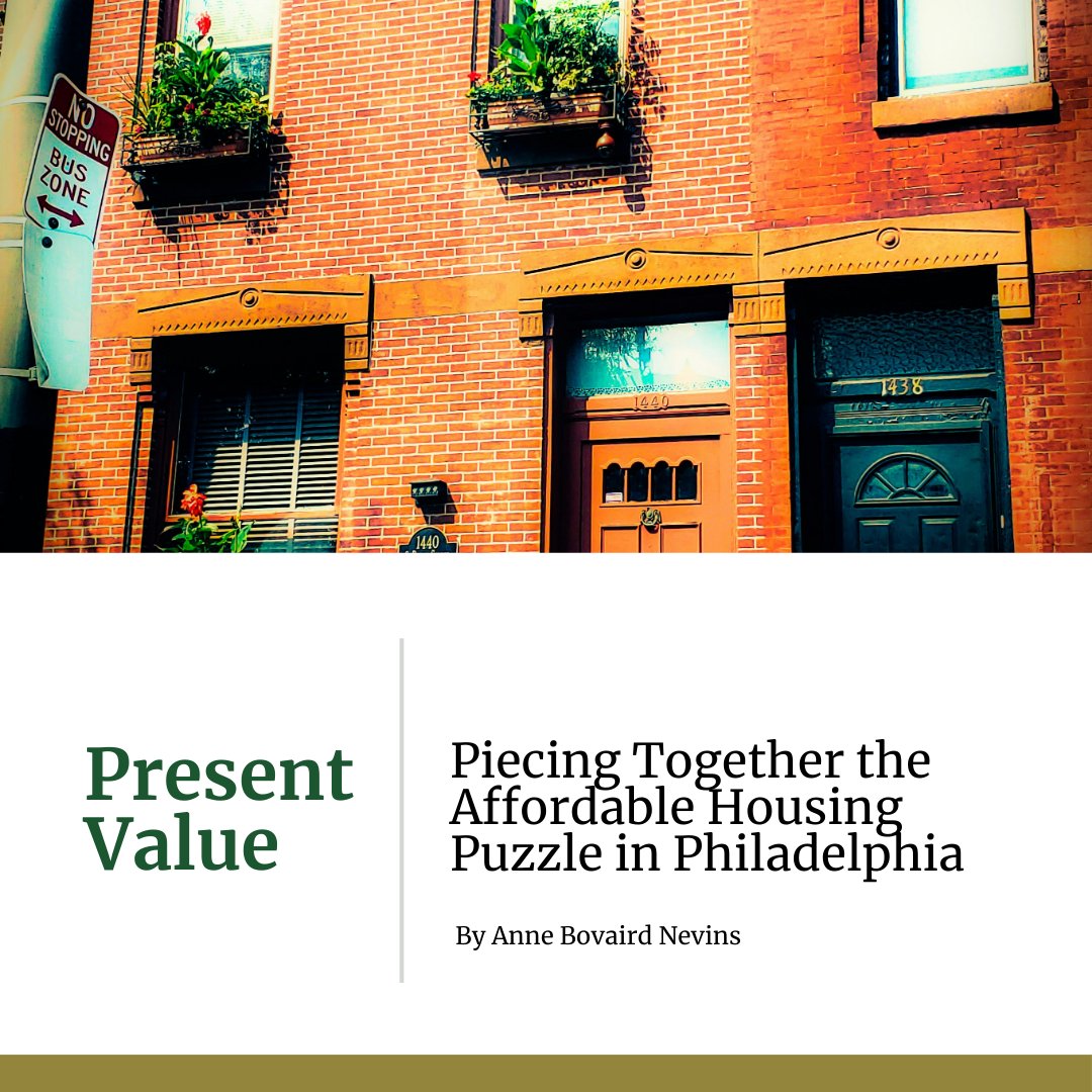 econsultsolutns's tweet image. ESI senior advisor Anne Bovaird Nevins and David Langlieb examine Philadelphia's multi-faceted approach to affordable housing in this week's blog post. Read it here: bit.ly/46JrmSc