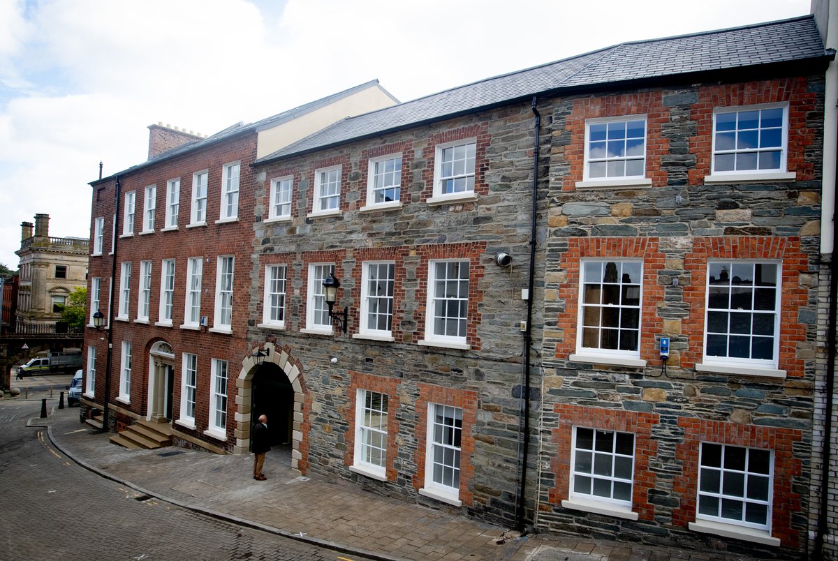 Today a key heritage-led regeneration project to provide student accommodation within the Walled City was opened 🏠
Led by <a href="/londonderryICT/">Inner City Trust</a> and supported by UU &amp; <a href="/ArchHFund/">The Architectural Heritage Fund</a> it involved the restoration of 3 vacant heritage listed buildings
#WeAreUU | #HeritageDevelopmentTrusts