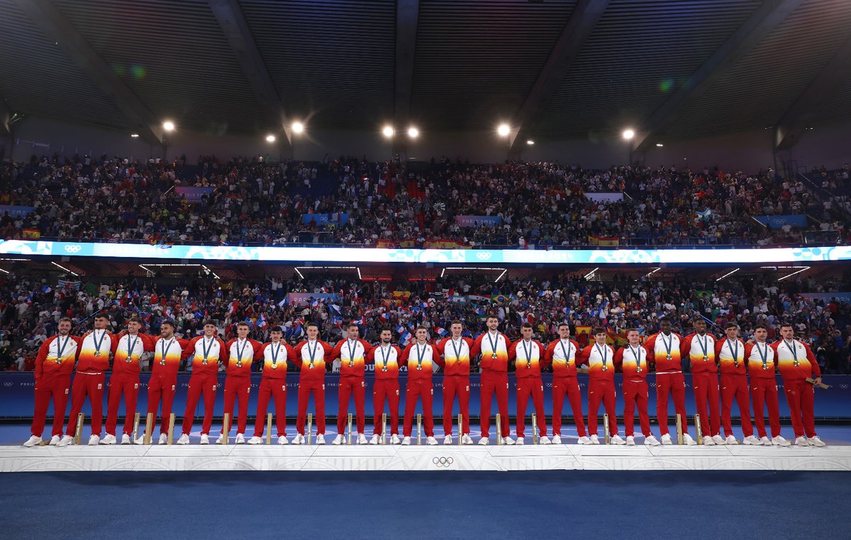🥳 ¡Es tiempo de celebrar!

🥇 ¡EL ORO OLÍMPICO ES NUESTRO!

#UnSueñoCompartido | #Paris2024