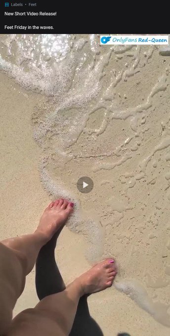 Today's @OnlyFans Post  https://t.co/FycRV1htLm  New Short Video Release!    Feet Friday in the waves<a class="tags" href="/tag/onlyfans">@onlyfans</a><a href="/tag/porn"class="tags"><span>#porn</span></a><a href="/tag/redhead"class="tags"><span>#redhead</span></a><a href="/tag/ginger"class="tags"><span>#ginger</span></a><a href="/tag/bigboobs"class="tags"><span>#bigboobs</span></a><a href="/tag/pornhub"class="tags"><span>#pornhub</span></a><a href="/tag/xxx"class="tags"><span>#xxx</span></a>