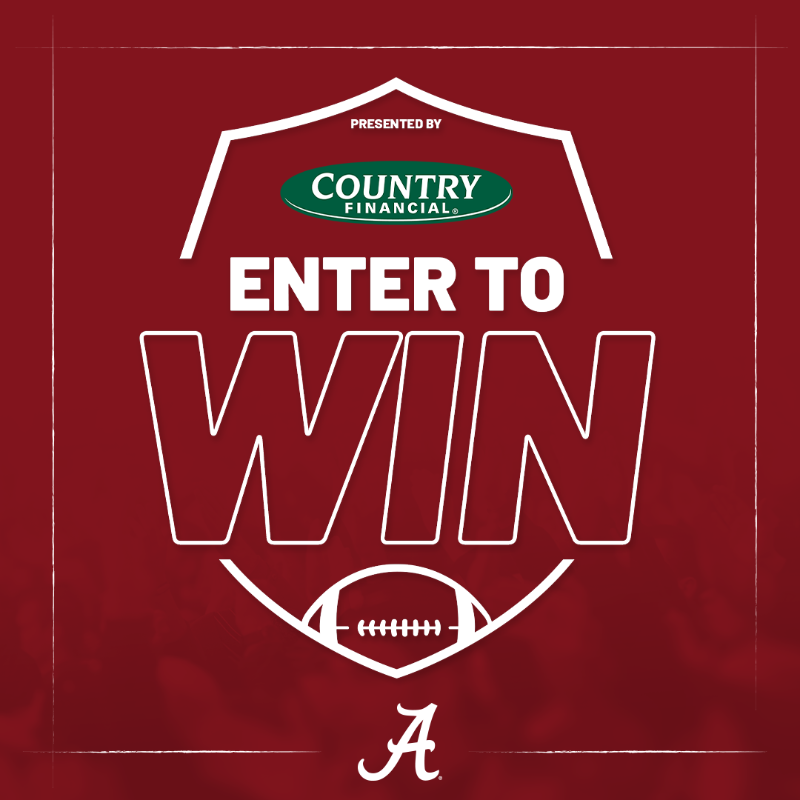 UA_Athletics's tweet photo. Bama parents! Enter your child to win a VIP experience for an @AlabamaFTBL home game this season from COUNTRY Financial!

➡️ https://t.co/QvcCcJBdtD

#RollTide