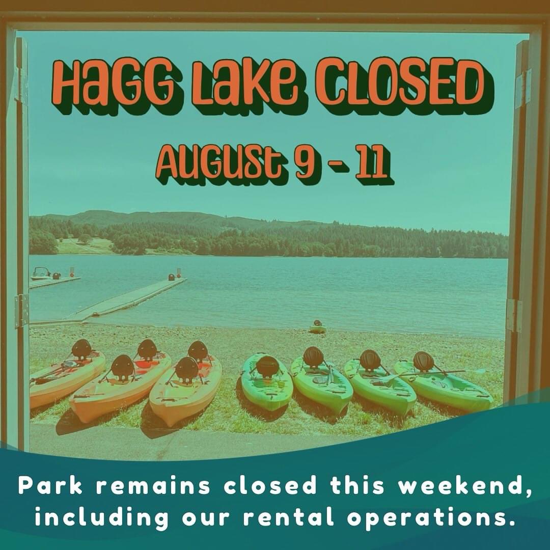 WashcoOregon's tweet photo. As you’re making plans, please note that Scoggins Valley Park/Hagg Lake will remain closed throughout the weekend due to the nearby #LeeFallsFire. Our thoughts go out to the community affected by the fire, including the first responders on the front lines #HaggLake #WashCo https://t.co/bPVds7qJrU