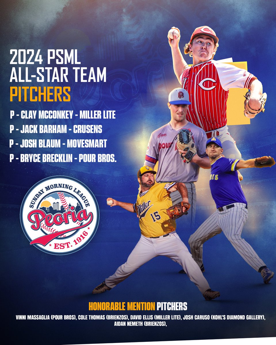 Peoria Sunday Morning League Baseball tweet media