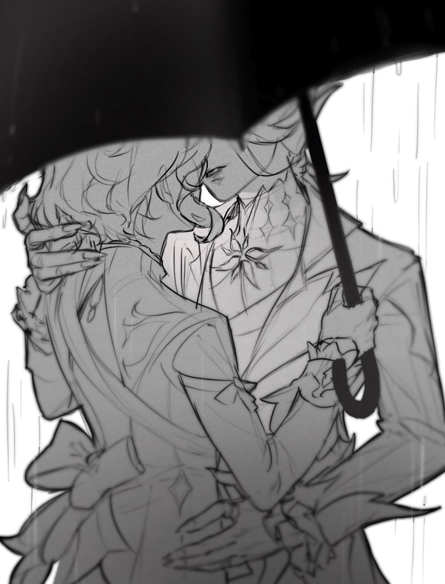 keibleh's tweet photo. day 6: rain #arlefuriweek2024 #arlefuri https://t.co/5s7V9wfd44